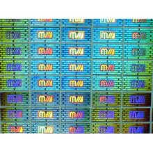 Pegatinas de holograma transparente de PET en todo el mundo para la tarjeta de identificación